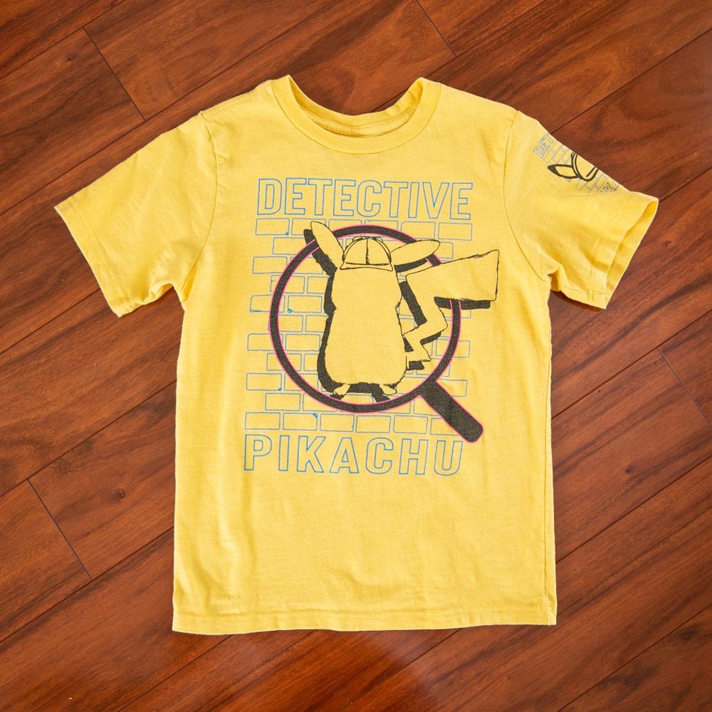 Youth Pokemon Detetive Pikachu T-Shirt
